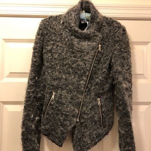 Whistles grey jacket. Size 2. EUC.